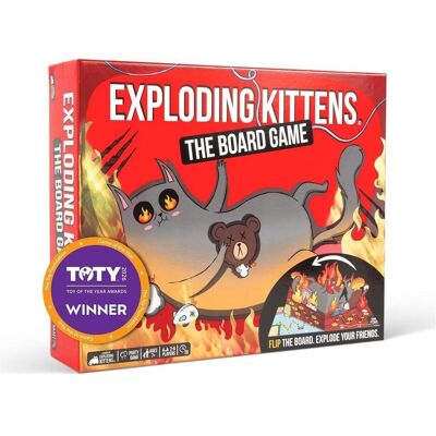Asmodée Exploding Kittens The Board Game (2 - 6 Spieler) Asmodée Exploding Kittens The Board Game (2 - 6 Spieler)
