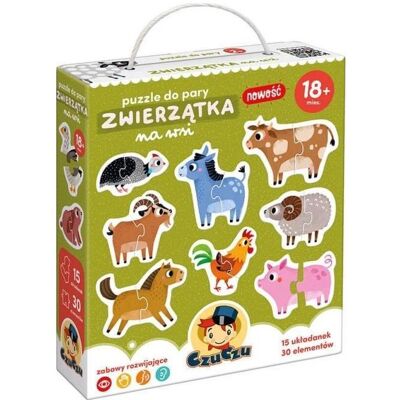 Czuczu Bauernhoftiere Puzzle - 15x2 Teile Czuczu Bauernhoftiere Puzzle - 15x2 Teile