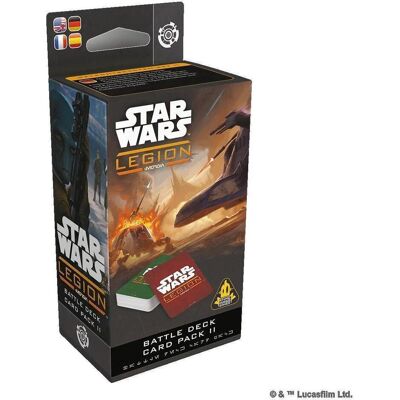 Atomic Mass Games Star Wars Legion - Battle Deck Card Pack II DE/EN/ES/FR (Spanisch, Booster Pack) Atomic Mass Games Star Wars Legion - Battle Deck Card Pack II DE/EN/ES/FR (Spanisch, Booster Pack)