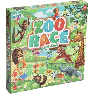 Grafix Moxy - Zoo Race Boardgame (300091) (Deutsch, 2 - 4 Spieler) Grafix Moxy - Zoo Race Boardgame (300091) (Deutsch, 2 - 4 Spieler)