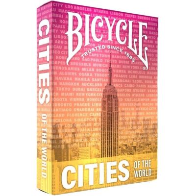 Cartamundi Bicycle Cities of the World (Deutsch, Englisch, Französisch, Italienisch, 2 - 4 Spieler) Cartamundi Bicycle Cities of the World (Deutsch, Englisch, Französisch, Italienisch, 2 - 4 Spieler)