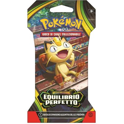 Pokémon Pokemon ITA MEGAEVO Equilibrio Perfetto 1 Busta Blister (Italienisch, Booster Pack) Pokémon Pokemon ITA MEGAEVO Equilibrio Perfetto 1 Busta Blister (Italienisch, Booster Pack)