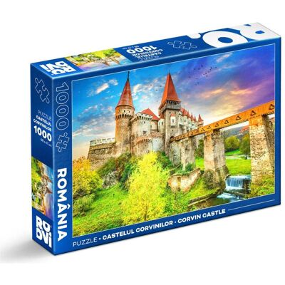 D-Toys Puzzle 1000 pieces - Corvin Castle (Gothic largest castles in Europe) (1000 Teile) D-Toys Puzzle 1000 pieces - Corvin Castle (Gothic largest castles in Europe) (1000 Teile)