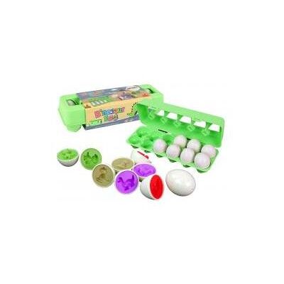 Lean Toys Leantoys Pädagogisches Eiersortierset Dinosaurier Puzzle 12 Teile Lean Toys Leantoys Pädagogisches Eiersortierset Dinosaurier Puzzle 12 Teile