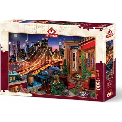 ART PUZZLE Brooklyn Terrasse 1500 Teile - Puzzle ART PUZZLE Brooklyn Terrasse 1500 Teile - Puzzle
