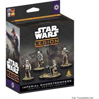 Atomic Mass Games Star Wars Legion - Imperial Shoretroopers (Imperiale Strandtruppen) DE/EN/ES/FR (Spanisch, 2 Spieler) Atomic Mass Games Star Wars Legion - Imperial Shoretroopers (Imperiale Strandtruppen) DE/EN/ES/FR (Spanisch, 2 Spieler)