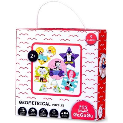 Hape GaGaGu. Geometrisches Puzzle (9 Teile) Hape GaGaGu. Geometrisches Puzzle (9 Teile)