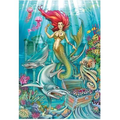 Magnolia Puzzle 1000 pieces The Puzzler Mermaid (1000 Teile) Magnolia Puzzle 1000 pieces The Puzzler Mermaid (1000 Teile)