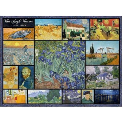 Grafika Puzzle 2000 pieces Collage - Vincent Van Gogh (2000 Teile) Grafika Puzzle 2000 pieces Collage - Vincent Van Gogh (2000 Teile)