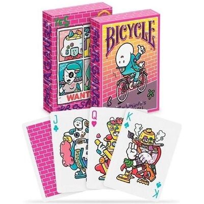 Bicycle Brosmind Four Gangs Rosa Spielkarten - Kartenspiel Bicycle Brosmind Four Gangs Rosa Spielkarten - Kartenspiel