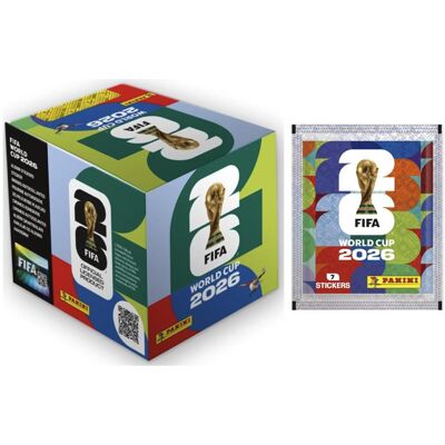 Panini - FIFA World Cup 2026 - Sticker BO - Display 50 (Englisch, Booster Display) Panini - FIFA World Cup 2026 - Sticker BO - Display 50 (Englisch, Booster Display)