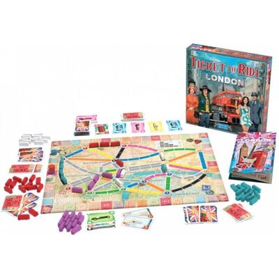 Asmodée Ticket to Ride: Londra (Deutsch) Asmodée Ticket to Ride: Londra (Deutsch)