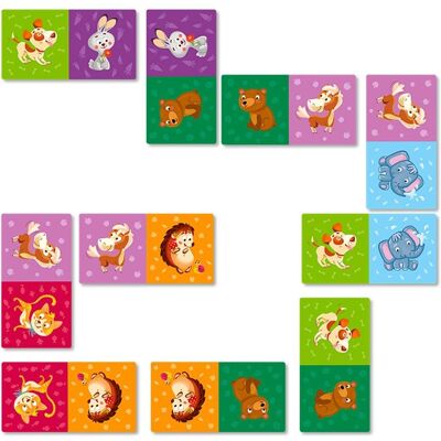Dodo Domino Tiere (Deutsch, Englisch, Französisch, Italienisch) Dodo Domino Tiere (Deutsch, Englisch, Französisch, Italienisch)