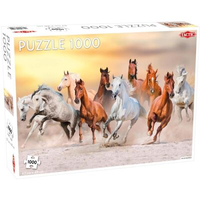 Default Tactic Puzzle Lovers Wild Horses 1000 pcs puzzle (1000 Teile) Default Tactic Puzzle Lovers Wild Horses 1000 pcs puzzle (1000 Teile)