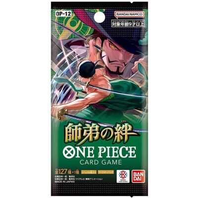 Bandai Bonds of Master and Disciple OP12 (Japanisch, Booster Display) Bandai Bonds of Master and Disciple OP12 (Japanisch, Booster Display)