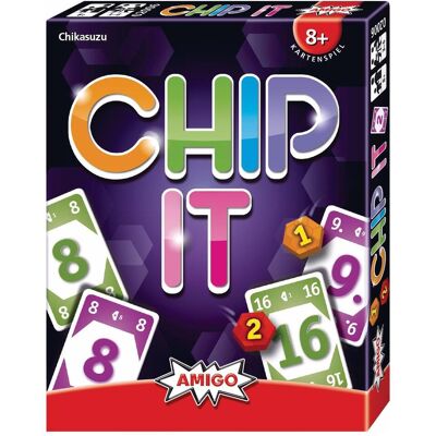 Amigo Chip it,d ab 8 Jahren, 3-6 Spieler, Kartenspiel, Dauer 15 Min. (Deutsch, 3 - 6 Spieler) Amigo Chip it,d ab 8 Jahren, 3-6 Spieler, Kartenspiel, Dauer 15 Min. (Deutsch, 3 - 6 Spieler)