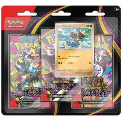 Pokémon Pokemon Blister 3 Buste+1 Carta M5 Buio Pesto ITA (IN ALL) (Deutsch, Booster Pack) Pokémon Pokemon Blister 3 Buste+1 Carta M5 Buio Pesto ITA (IN ALL) (Deutsch, Booster Pack)