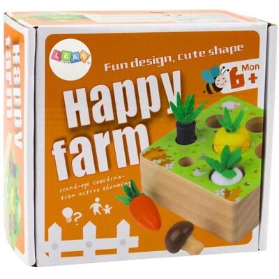 Lean Toys Wooden Carrots Memory Game Lean Toys Wooden Carrots Memory Game