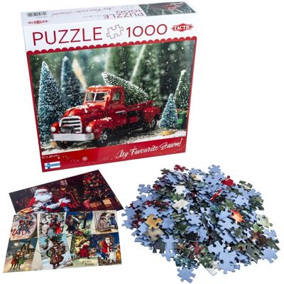 Tactic Puzzle Lovers Christmas Tree Miniature 1000 pcs puzzle (1000 Teile) Tactic Puzzle Lovers Christmas Tree Miniature 1000 pcs puzzle (1000 Teile)