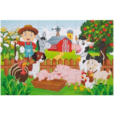 Grafix Puzzle Bauernhof, 30 Teile. (30 Teile) Grafix Puzzle Bauernhof, 30 Teile. (30 Teile)