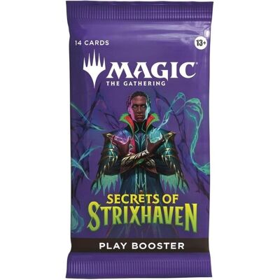 Wizards of the Coast Magic the Gathering Secrets of Strixhaven présentoir boosters de jeu (30) *ANGLAIS* (Englisch, Booster Display) Wizards of the Coast Magic the Gathering Secrets of Strixhaven présentoir boosters de jeu (30) *ANGLAIS* (Englisch, Booster Display)