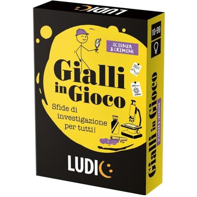 Ludic - Gialli in Gioco Scienza & Crimine - Brettspiel Ludic - Gialli in Gioco Scienza & Crimine - Brettspiel