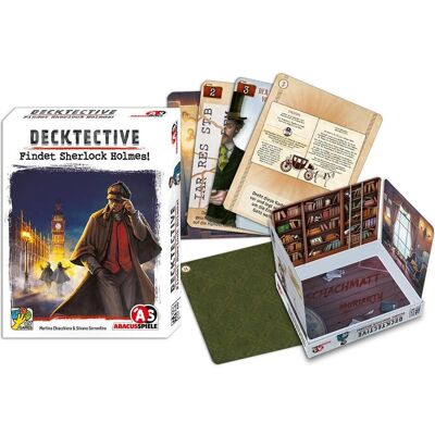 Abacus Decktective – Findet Sherlock Holmes (Deutsch, 1 - 6 Spieler) Abacus Decktective – Findet Sherlock Holmes (Deutsch, 1 - 6 Spieler)