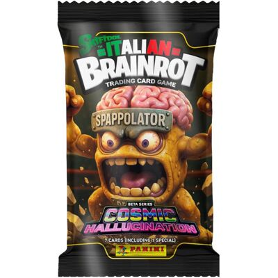 Panini - Italian Brainrot - Beta Series: Cosmic Hallucination - Booster Pack (PAN3342) (Italienisch, Booster Pack) Panini - Italian Brainrot - Beta Series: Cosmic Hallucination - Booster Pack (PAN3342) (Italienisch, Booster Pack)