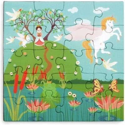 Scratch Prinzessinnen Magnetisches Puzzle - Reisespiel für Kinder Scratch Prinzessinnen Magnetisches Puzzle - Reisespiel für Kinder