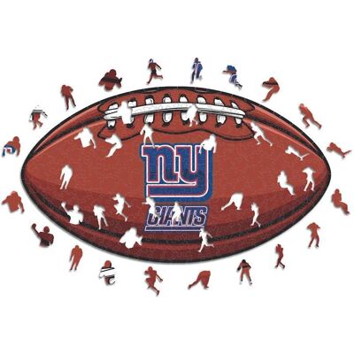 ICONIC Puzzles - New York Giants - NFL Logo Holzpuzzle - Größe S ICONIC Puzzles - New York Giants - NFL Logo Holzpuzzle - Größe S