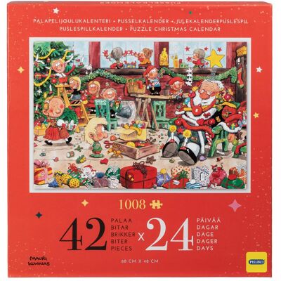 Martinex Nokoset-Puzzle-Adventskalender (24 Türchen) Martinex Nokoset-Puzzle-Adventskalender (24 Türchen)
