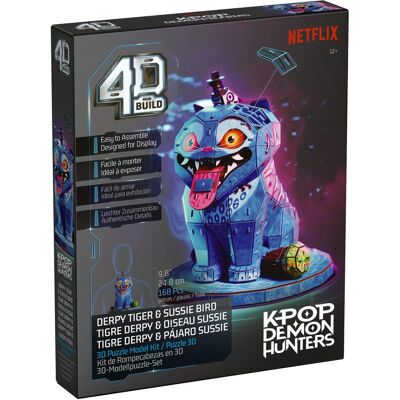 Spin Master 4D Build - K-Pop Demon Hunters - Derpy (168 Teile) Spin Master 4D Build - K-Pop Demon Hunters - Derpy (168 Teile)