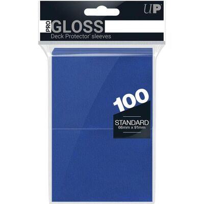 Ultra Pro Pro-Gloss Standard Kartenschutzhüllen - Blau Ultra Pro Pro-Gloss Standard Kartenschutzhüllen - Blau