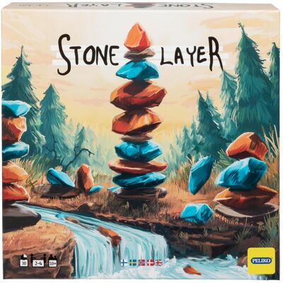 Martinex Stone Layer, strategic building game of stone piles (1 - 4 Spieler) Martinex Stone Layer, strategic building game of stone piles (1 - 4 Spieler)