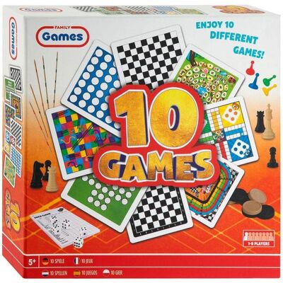 Creative Group Klassische Brettspiele Box 10in1 Mehrfarben Creative Group Klassische Brettspiele Box 10in1 Mehrfarben