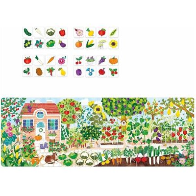 Banana Panda - Puzzle Garden - 40 Teile. (40 Teile) Banana Panda - Puzzle Garden - 40 Teile. (40 Teile)