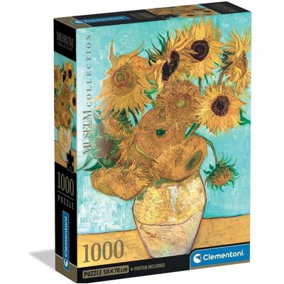 Clementoni 39966 Sonnenblumen Van Gogh Puzzle - Puzzle Clementoni 39966 Sonnenblumen Van Gogh Puzzle - Puzzle