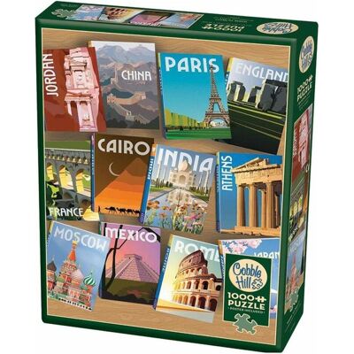Cobble Hill 1000 Teile Puzzle - Wohin als nächstes? - Puzzle Cobble Hill 1000 Teile Puzzle - Wohin als nächstes? - Puzzle
