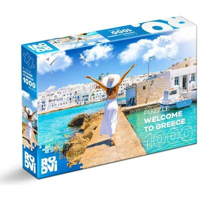 D-Toys Puzzle 1000 pieces - Welcome to Greece (1000 Teile) D-Toys Puzzle 1000 pieces - Welcome to Greece (1000 Teile)