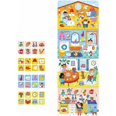 Banana Panda - Puzzle Zuhause - 24 Teile (24 Teile) Banana Panda - Puzzle Zuhause - 24 Teile (24 Teile)