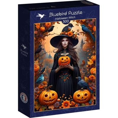 Bluebird Puzzle 500 pieces Halloween Witch (500 Teile) Bluebird Puzzle 500 pieces Halloween Witch (500 Teile)