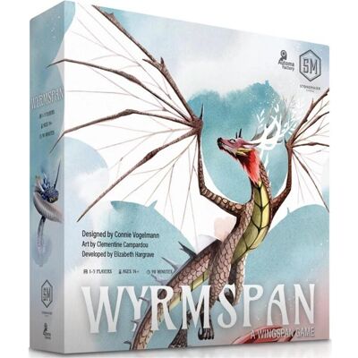Asmodée Wyrmspan (STM850) (Englisch, 1 - 5 Spieler) Asmodée Wyrmspan (STM850) (Englisch, 1 - 5 Spieler)