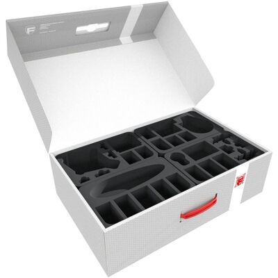 Feldherr LBXL04 - Lagerbox DSLB150 für Star Wars X-Wing - Grosse Flotte der Rebellen (Karton, Kunststoff, Schaumstoff) Feldherr LBXL04 - Lagerbox DSLB150 für Star Wars X-Wing - Grosse Flotte der Rebellen (Karton, Kunststoff, Schaumstoff)