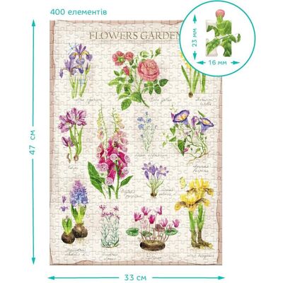 Dodo Easy-L Puzzle Botanik Blumengarten (400 Teile) Dodo Easy-L Puzzle Botanik Blumengarten (400 Teile)