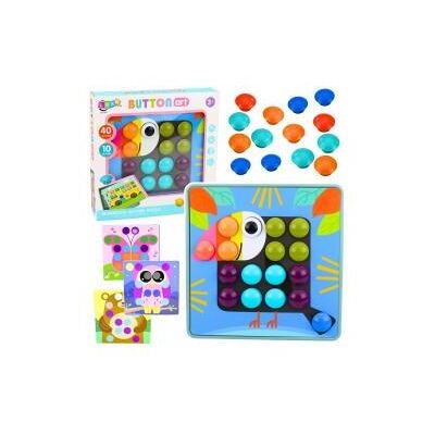 Lean Toys Kreatives geometrisches Puzzle, 53 Teile. (53 Teile) Lean Toys Kreatives geometrisches Puzzle, 53 Teile. (53 Teile)