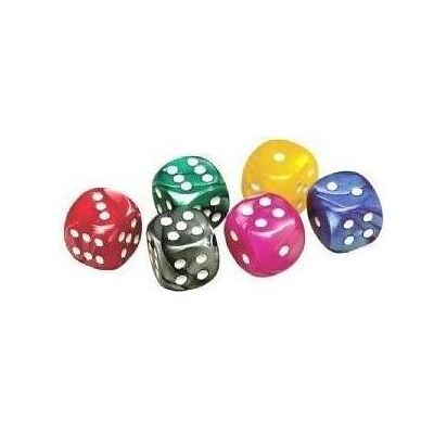 Amigo 00068 - Würfel seidig W06 22 mm, 25 Augenwürfel Amigo 00068 - Würfel seidig W06 22 mm, 25 Augenwürfel