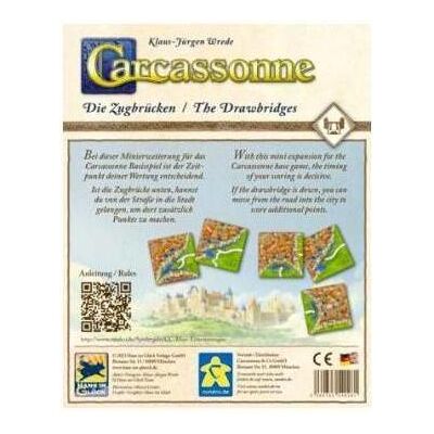 Hans im Glück HIGD0127 - Carcassonne - Die Zugbrücken, Brettspiel, für 2-5 Spieler, ab 7 Jahren (DE-Erwei (Englisch, 2 - 5 Spieler) Hans im Glück HIGD0127 - Carcassonne - Die Zugbrücken, Brettspiel, für 2-5 Spieler, ab 7 Jahren (DE-Erwei (Englisch, 2 - 5 Spieler)