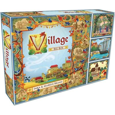 Asmodée Village Big Box, Brettspiel, für 1-5 Spieler, ab 12 Jahren (DE-Ausgabe) (Deutsch, 1 - 5 Spieler) Asmodée Village Big Box, Brettspiel, für 1-5 Spieler, ab 12 Jahren (DE-Ausgabe) (Deutsch, 1 - 5 Spieler)