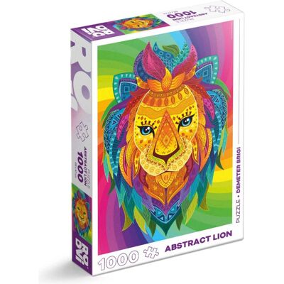 D-Toys Puzzle 1000 pieces - Demeter Brigi - Abstract Lion (1000 Teile) D-Toys Puzzle 1000 pieces - Demeter Brigi - Abstract Lion (1000 Teile)