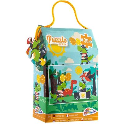 Grafix Puzzle Dino, 30 Teile. (30 Teile) Grafix Puzzle Dino, 30 Teile. (30 Teile)